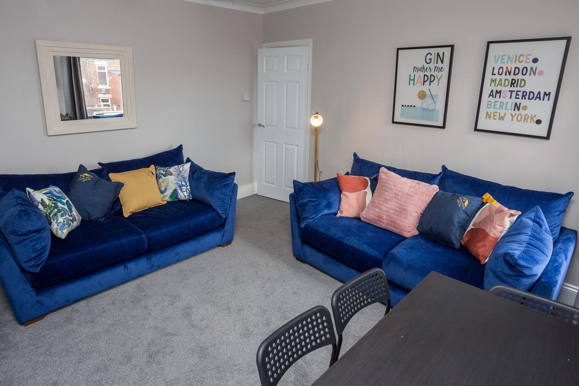 ゲーツヘッド The Avenue-3 Bed Sleeps 6 Great For Contractorsヴィラ エクステリア 写真